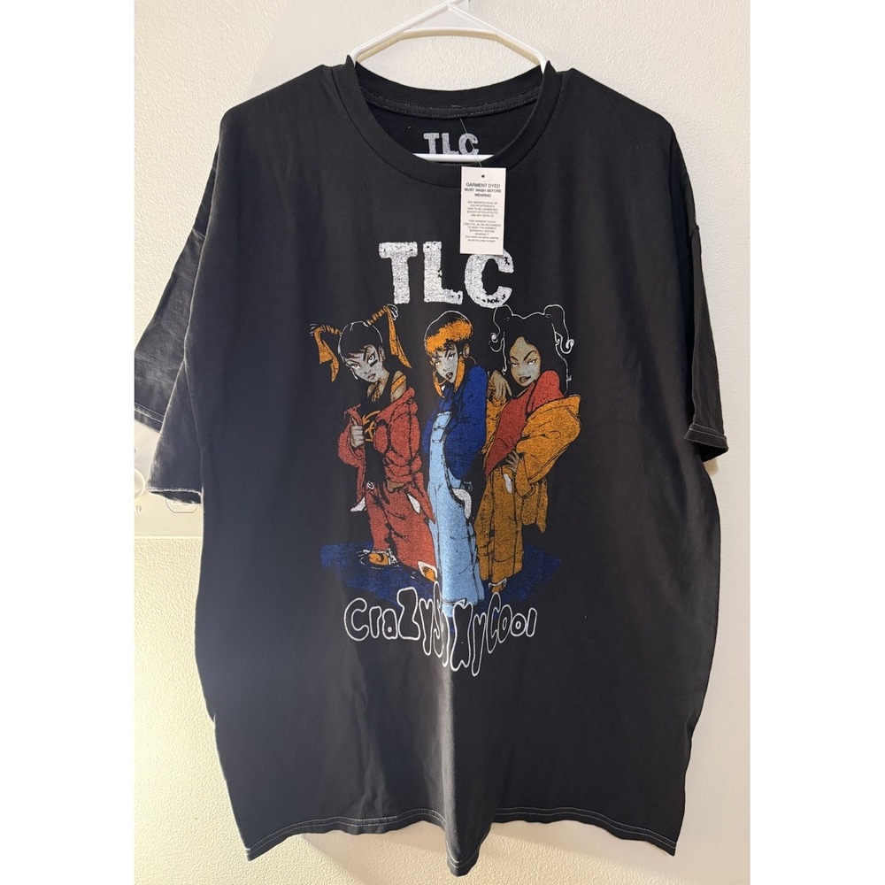TLC Crazy Sexy Cool Black Size XL T-Shirt NWT